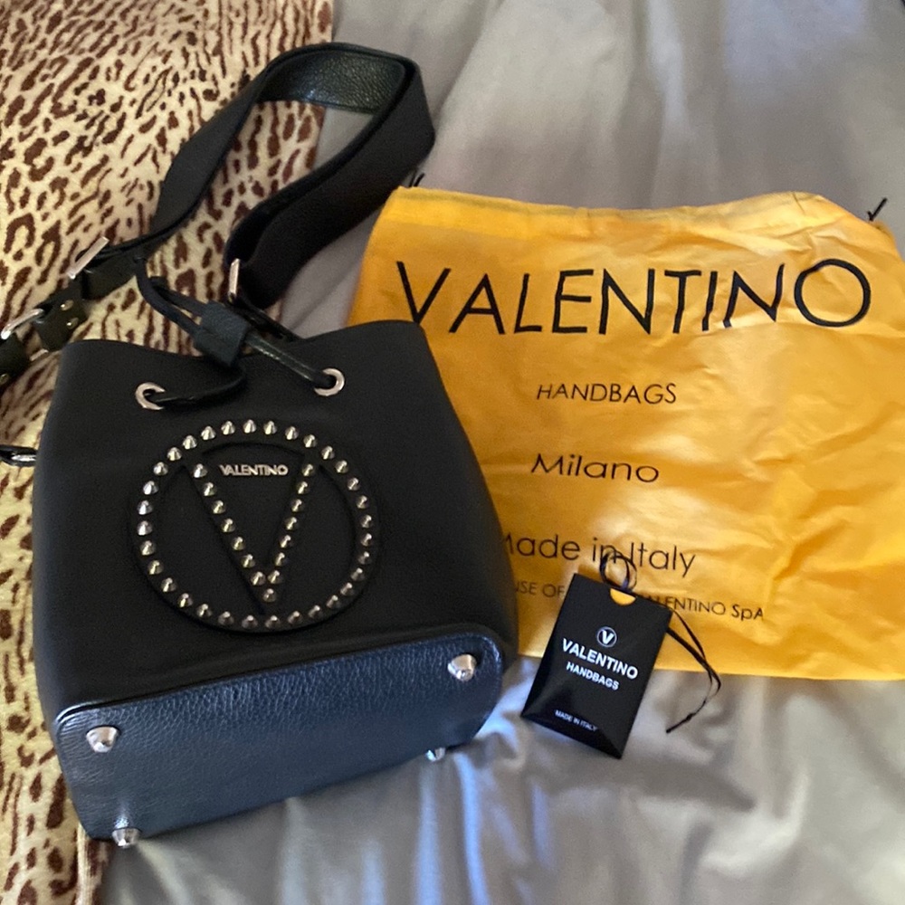 Valentino Studded Leather Shoulder Bag - like new!
